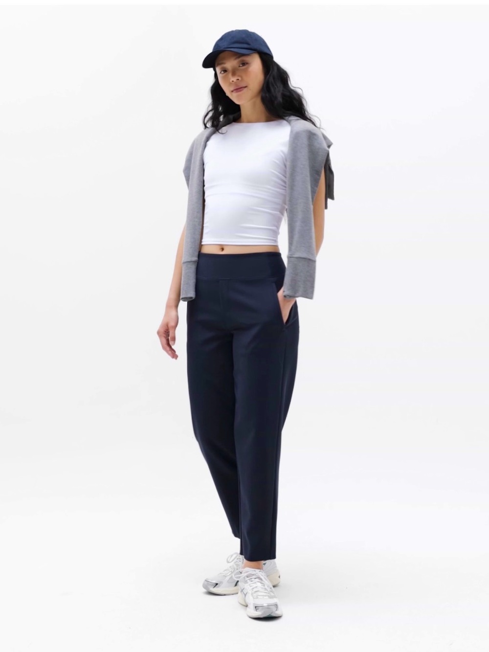 Athleta Endless High Rise Pants in Navy